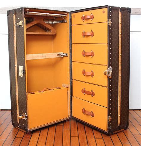 united wardrobe louis vuitton|vintage louis vuitton wardrobe trunk.